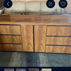 Queen Headboard,dresser & Bed Frame