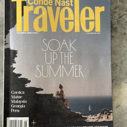Conde Nast Traveler Magazine-July/August 2025