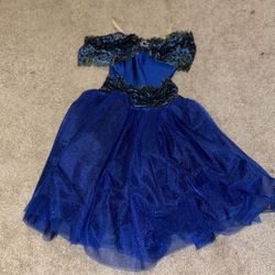 Blue Ballet Recital Dress