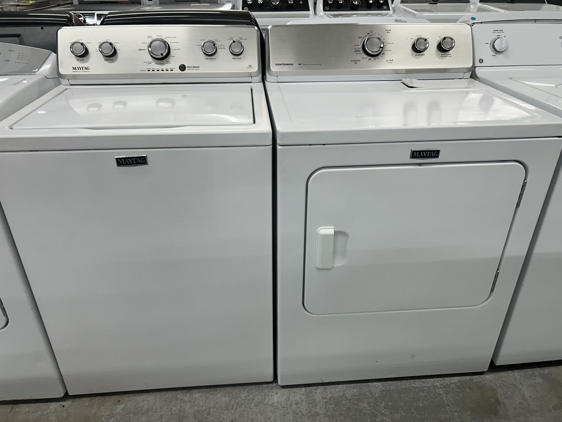 Matching Maytag Washer Dryer Set