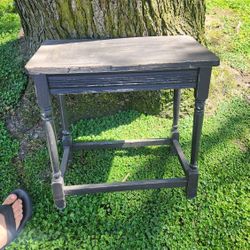 Antique Vintage Small Wood Table