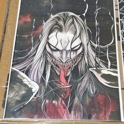 Venom #27 - Exclusive Cover By Peach Momoko - Virgin