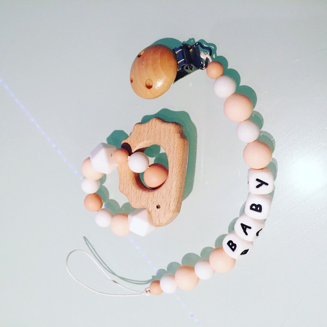 Teether Pacifier Clip