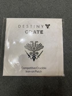 Destiny 2 Competitive Crucible Iron-on Patch