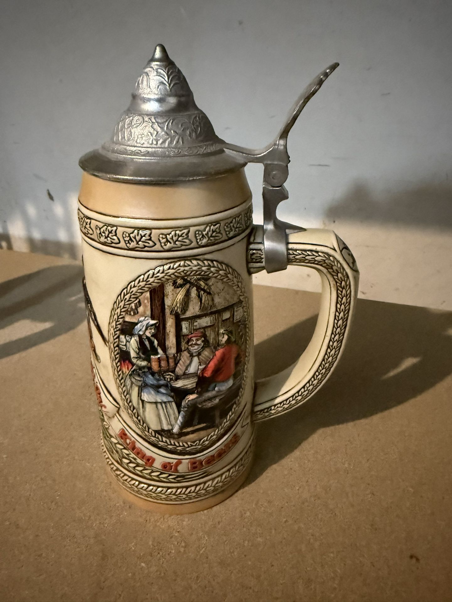 Budweiser beer stein