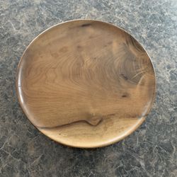 Vintage Oregon Myrtlewood Lazy Susan