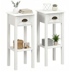 Side Tables Set of 2 