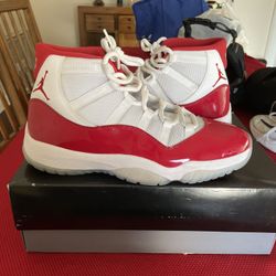 Jordan 11 High - Cherry Red