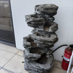 Outdoor Rock Waterfall Fountain 