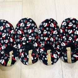 Jack Skellington Slippers 2 Pairs