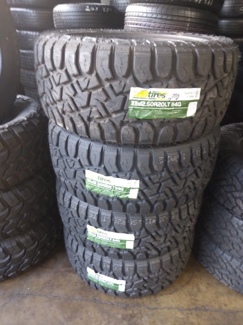 33X12.50R20LT 114Q SET OF FOUR TIRES BRAND TBB,TIRES for Sale in