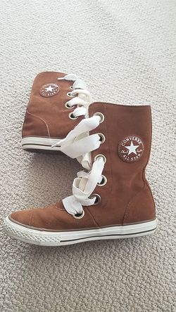 Converse brown size 6.5 women's