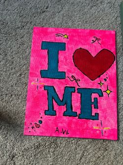 Self- made painting
