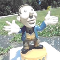 Fred Q Fossil Bobblehead 