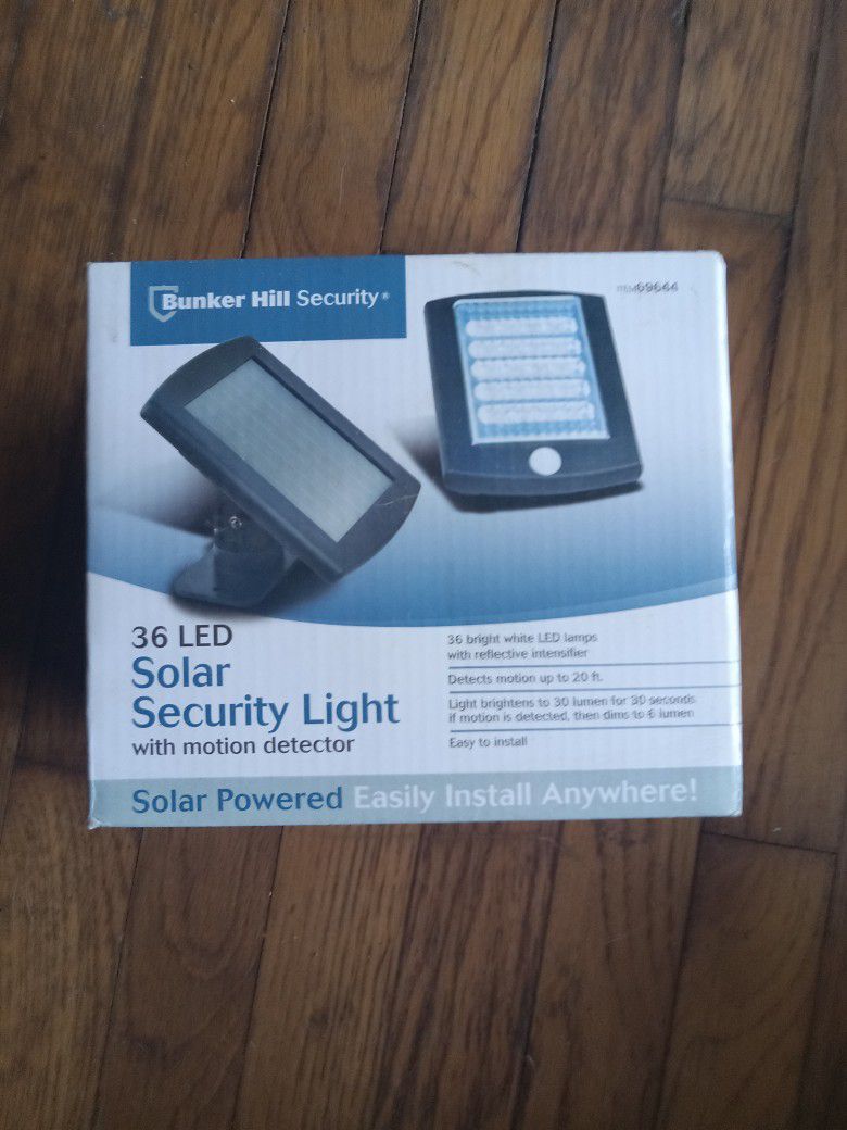 Solar Security Light