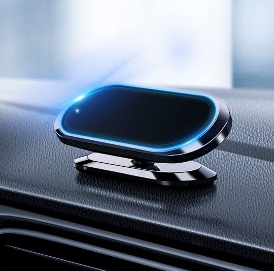 Magnetic Phone Holder for Car - [Thin Phone Case Friendly] Built with 8 x N52 Military Magnet - [1s Put and Take] - 270 Degrees Rotation Magnetic