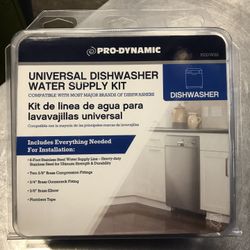 Universal Dishwasher Water Supply Kit, 6 ft