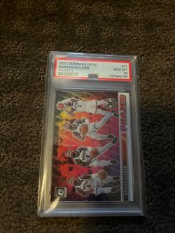 2023 Donruss Optic Damian Lillard Phazes #21 Gem Mt 10