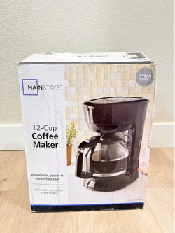Mainstays 12-Cup Coffee Maker