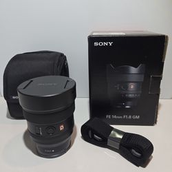 Sony FE 14mm F1.8 GM