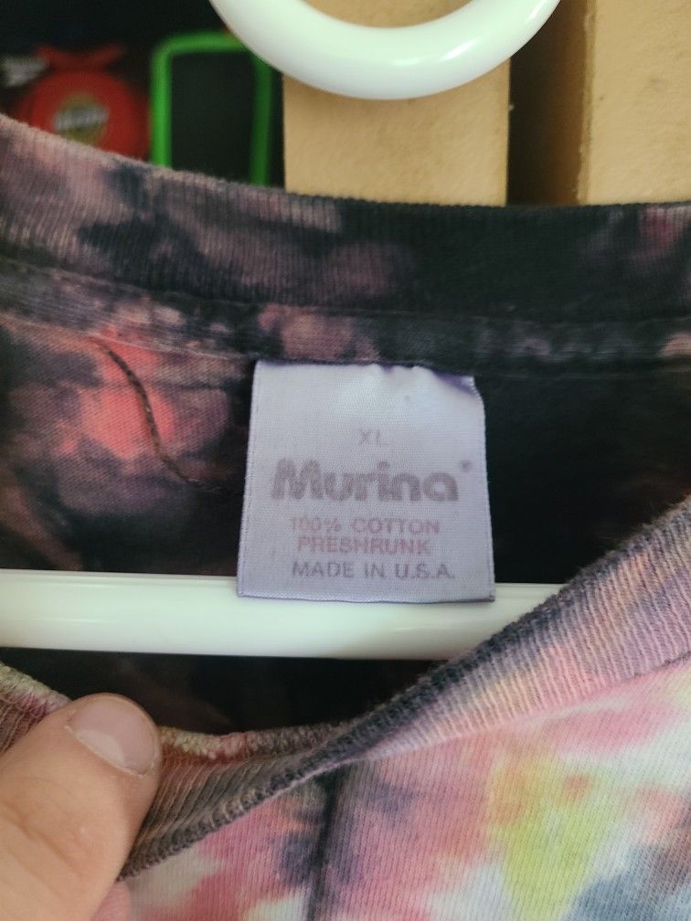 Murina XL Tie-dye Portland Trailblazers Vintage Shirt.