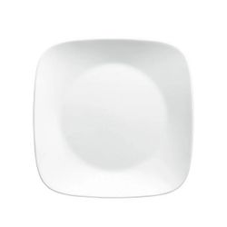 🤍 Pure White Square Lunch Plates – Set of 6 | NEW IN BOX 🤍