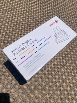 New Xerox portable scanner