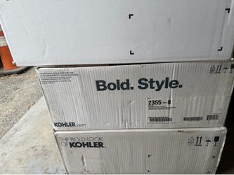 Brand new kohler under head sink