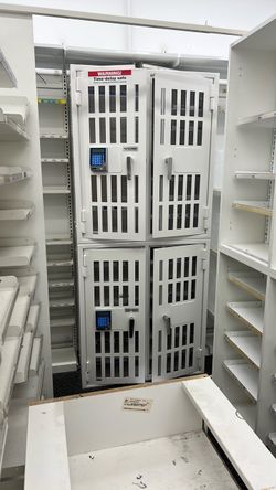 2 door Pharmacy safe