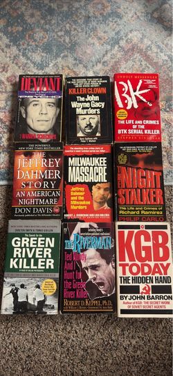 True Crime Paperbacks Clear Out! $3 Each!