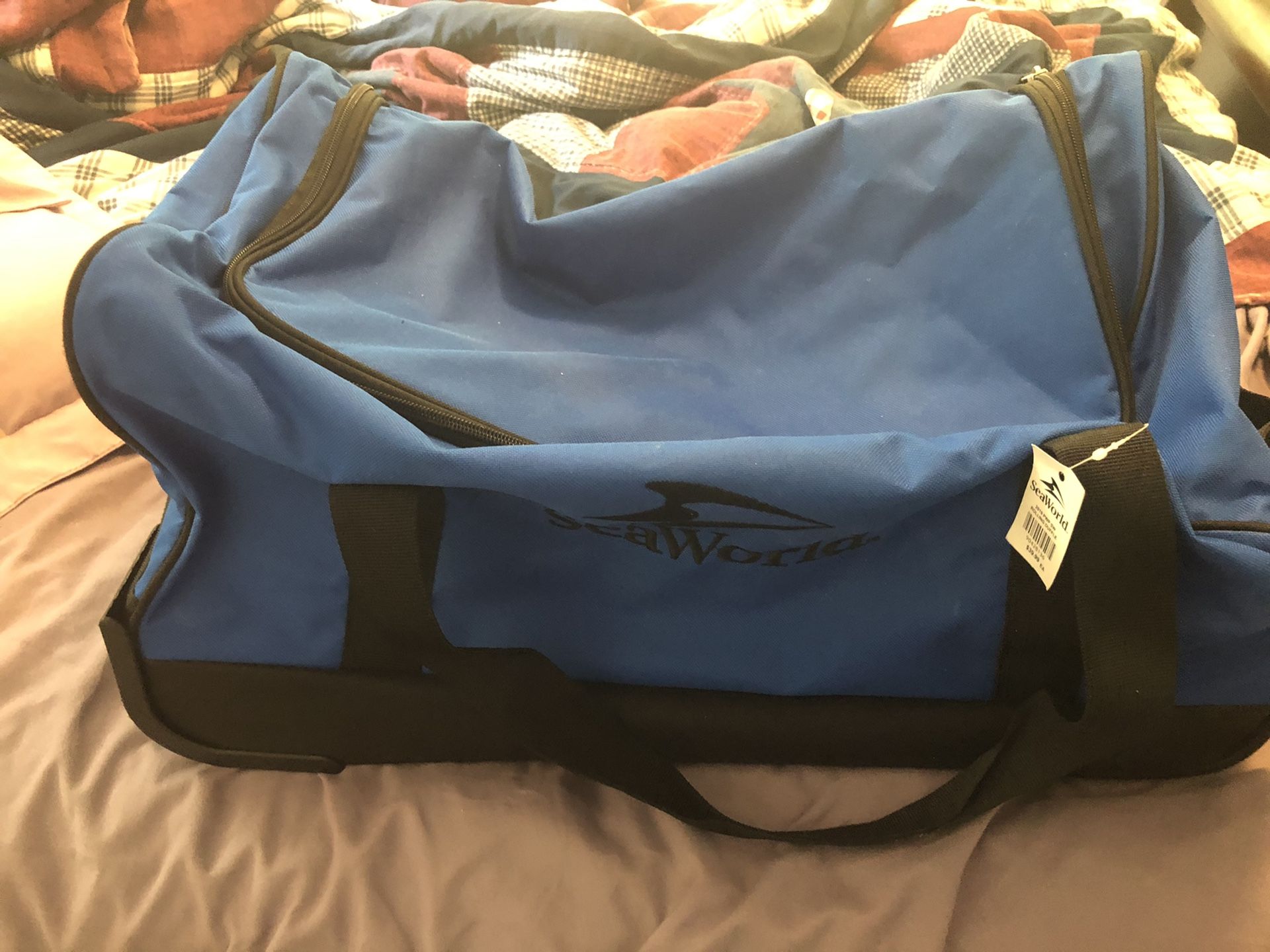 Travel bag with wheels