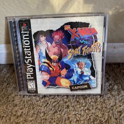 X-men Vs Street Fighter Ps1