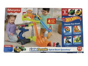 Spiral Stunt Speedway for Hot Wheels