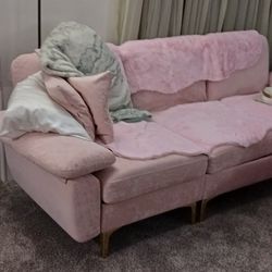 PINK sofa NEW