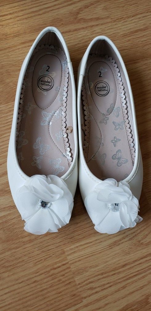 Wonder Nation Toddler Flat Dress Shoes