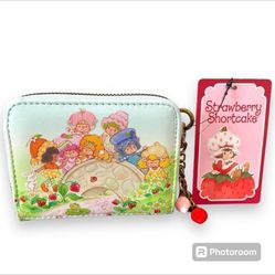 Strawberry Shortcake and Friends Mini Zipper Wallet