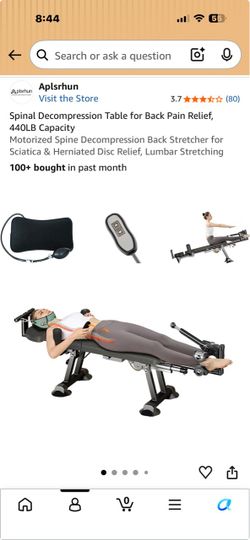 Spinal decompression table
