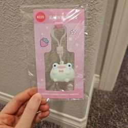 Squishy Frog Keychain