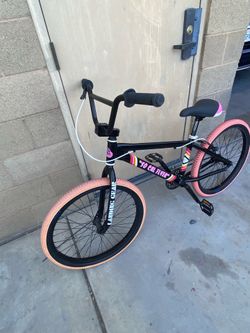 SE pink BMX 24 inch  bike