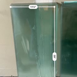Tempered Glass (were Used For Shelving)