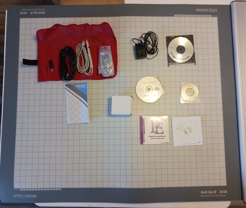 GTCO Rollup Digitizer III 3036/Blueprints