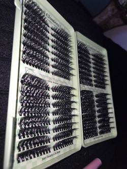 Lash clusters w/bond & seal