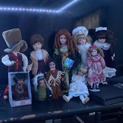 Porcelain Doll Collection 