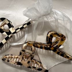 New three metal Hair Clips