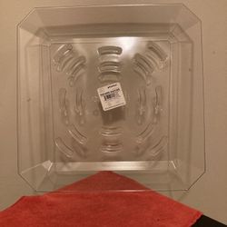 11” Plastic Square Plant Saucer