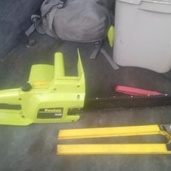 Poulan Electric Chainsaw. Works Great