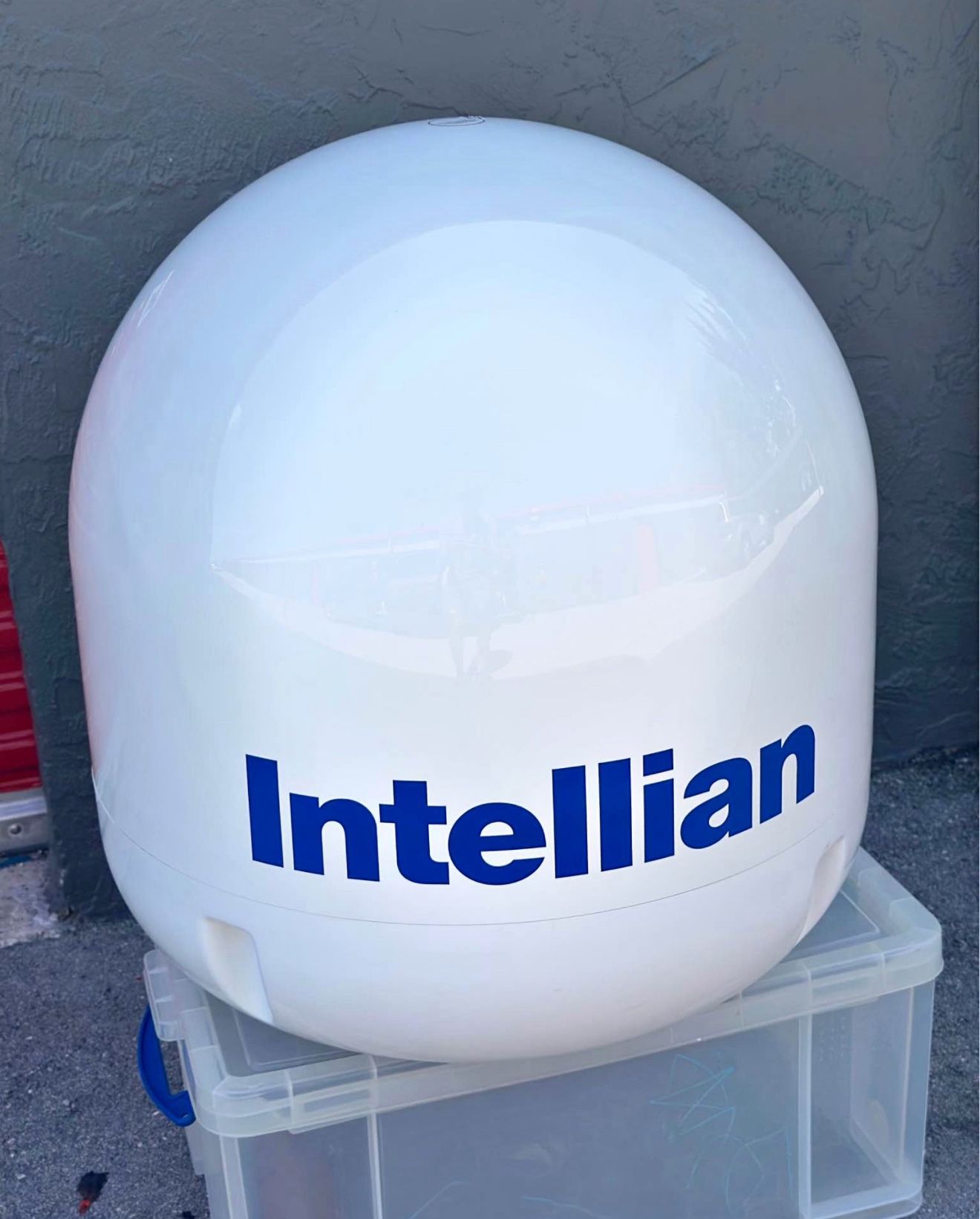 Intellian i6 Marine Satellite TV Antenna Dome Only – No Controller, No Cables