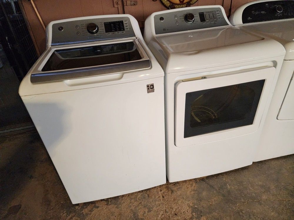 GE Steam Washers And Dryer Electric