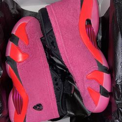 Jordan 14 Retro Low Shocking Pink