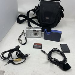 PARTS Canon PowerShot ELPH S500 Digital Camera with Charger,New Battery,4gb,Bag,Cables